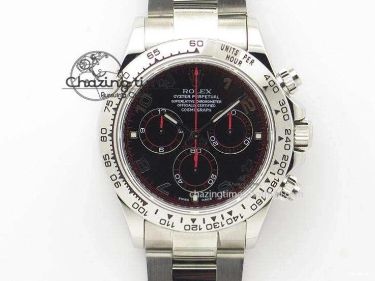 SH4131 Dial V5 Edition 126505 Braclet RG QF on 1:1 RG Daytona Best Black 0510